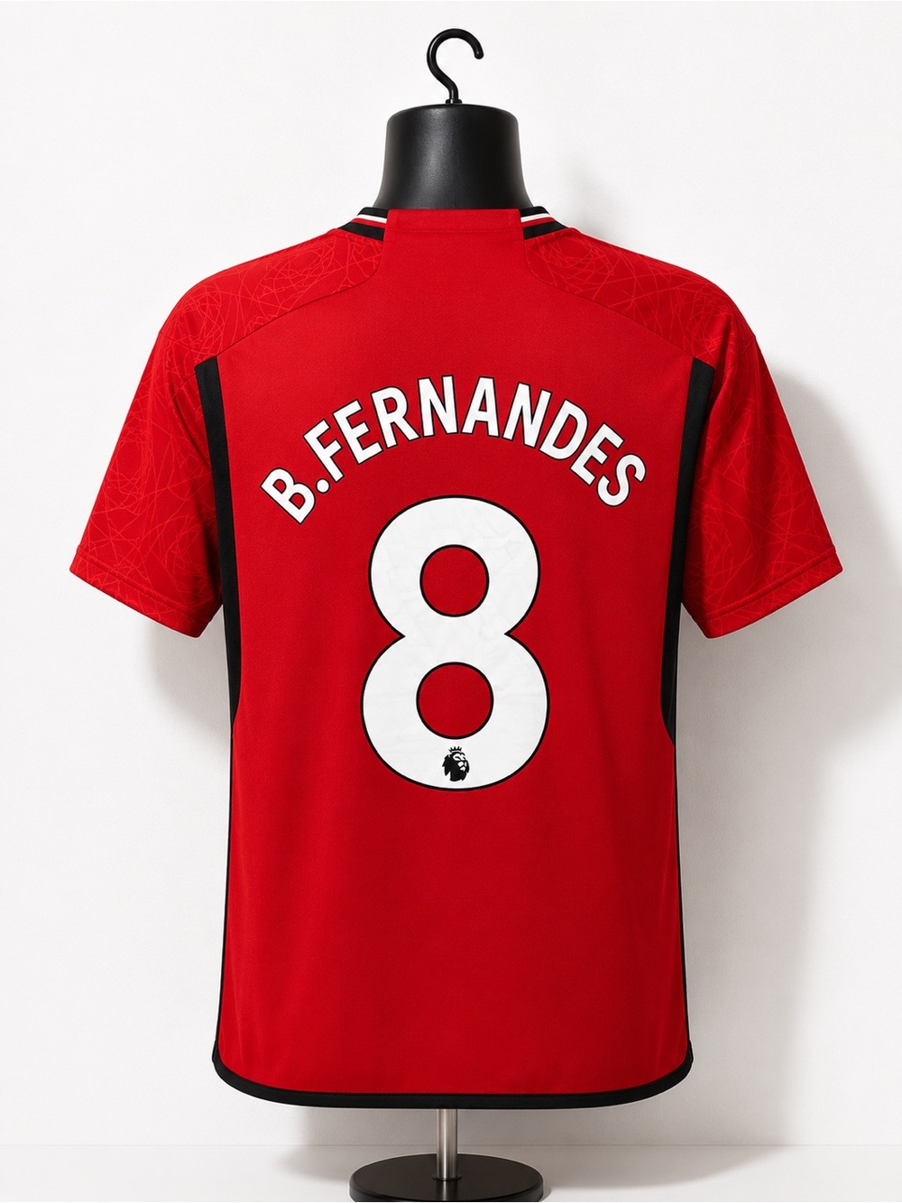 New 23/24 Manchester United home kit Bruno Fernandes #8